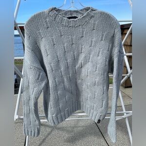 Finisterre Gray Women's Crew Neck Sweater in Great Condition